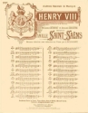 Saint-Saens  Henry Viii N 12Bis Cht Vocal and Piano