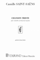 Saint-Saens  Chanson Triste Cht-Piano Vocal and Piano