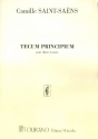 Tecum principium pour soprano, tnor et baryton et piano partition