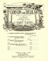 C. Saint-Saens Samson Et Dalila N 7B Angl-Fr Soprano-Pno Vocal and Piano