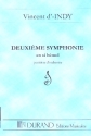 Symphonie en si bmol no.2 pour orchestra partition