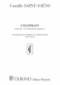 C. Saint-Saens L'Elephant Clarinette-Piano Clarinet (2 Clarinets) and Piano