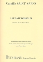 Laudate Dominum (extrait no.16 de 60 motets) pour quatuor ou choeur  voix mixtes et orgue partition