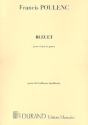 Bleuet, pour chant et piano