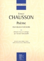 Pome pour violon et orchestre pour violon et piano