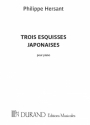 P. Hersant Trois Esquisses Japonaises Piano