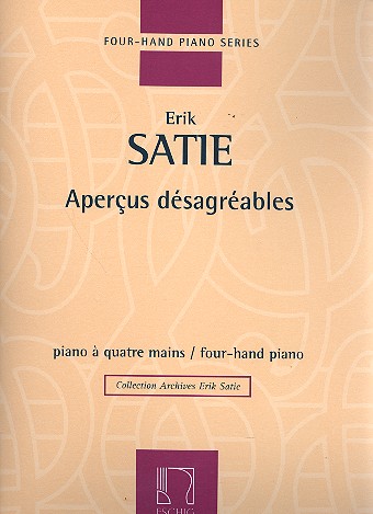 Apercus dsagrables pour piano  4 mains