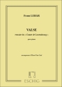 F. Lehar Comte De Luxebourg Valse Facile Piano (Van Gael) Piano