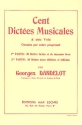 100 dictes musicales  une voix vol.1