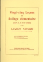 25 Lecons de solfge lmentaire sans piano