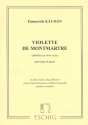 Violette de Montmartre pour chant et piano