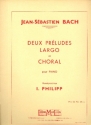 Largo et choral pour piano