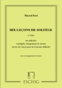 Poot  10 Lecons Solfege Sans Piano (7 Cles ) Music Education