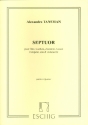 Septuor pour flte, hautbois, clarinette, basson, trompette, alto et violoncelle,  parties