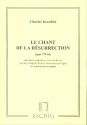 Chant de la Resurrection op.179bis pour 2 trompettes, 3 trombones (ou un trp, 2tromb) et orgue (pno,harm) partition et parties