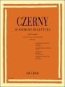 C. Czerny 20 Esercizi Di Lettura Piano