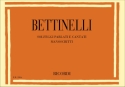 B. Bettinelli Solfeggi Parlati E Cantati Manoscritti Opera Theory