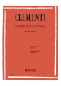 Muzio Clementi 5 Sonate Facili Pianoforte