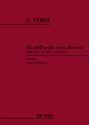 G. Verdi Un Ballo In Maschera: Ma Dall'Arido Stelo Divulsa Canto (O Voce Recit) E Pianoforte