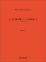 L'Alibi Della Parola a 4 voci partitura