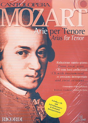 Arias for Tenor (+CD) for tenor and piano