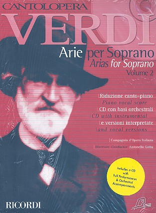 Arias for Soprano vol.2 (+CD) for soprano and piano