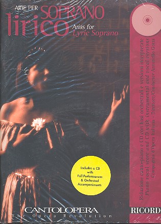 Arias for lyric Soprano vol.1 (+CD) for soprano and piano