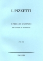 3 Preludi Sinfonici Per L' Edipo Re Di Sofocle  partitura tascabile