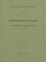 Concerti la maggiore FXI:22 per acrhi e cembalo partitura