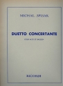 Duetto concertante pour alto et basson partition