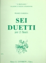 6 Duetti per 2 flauti partitura