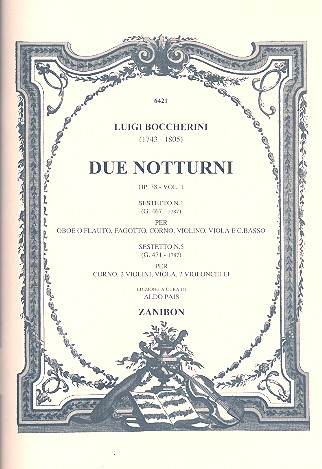 2 Notturni op.38 vol.1 fr 6 Instrumente Partitur