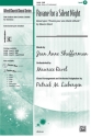 Ravel arr Shafferman/Liebergen Pavane For A Silent Night SAB  Mixed voices