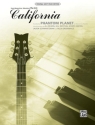 California: for piano/vocal/guitar