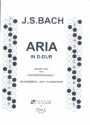 Aria D-Dur BWV1068 fr Akkordeon-Ensemble (5 Spieler) Partitur und Stimmen