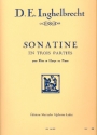 Sonatine en 3 parties pour flute ou harpe et piano parties