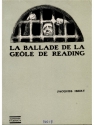 IBERT BALLADE DE LA GEOLE DE READING PARTITION D'ORCHESTRE IN 16 (POCHE)