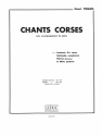 TOMASI CHANT CORSE N01 LAMENTO DU TRENU CHANT ET PIANO