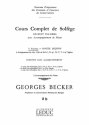 BECKER COURS COMPLET DE SOLFEGE 5B VOL5:12 LEC A CHGT DE CLES/5B:2 CLES MEL SANS ACCP