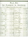 CAMPRA/MULE CLASSIQUE SAXOPHONE MIB N0021 ACHILLE ET DEIDAMIE:GAVOTTE DES BERGERS