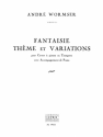 WORMSER FANTAISIE THEME ET VARIATIONS CORNET OU TROMPETTE ET PIANO