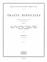 DIVERS/FOVEAU TRAITS DIFFICILES VOLUME 1 (FASCICULES 1 ET 2) TROMPETTE