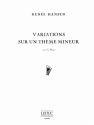 HANSEN R. VARIATIONS SUR UN THEME MINEUR HARPE