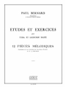 BERNARD P. 12 PIECES MELODIQUES VOLUME 1 TUBA