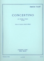 Concertino op.15 pour clarinette et orchestre pour clarinette et piano