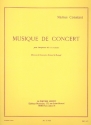 Musique de concert pour saxophone alto et piano