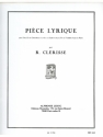 CLERISSE PIECE LYRIQUE CONTREBASSE (A CORDES) ET PIANO