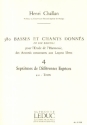 380 basses et chants donns vol.4a Septimes de Diffrentes Espces - textes