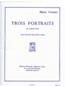 CONSTANT M. 3 PORTRAITS VIOLONCELLE ET PIANO