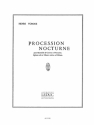 TOMASI PROCESSION NOCTURNE CUIVRES/PERCUSSION/CHANT PARTITION BL841